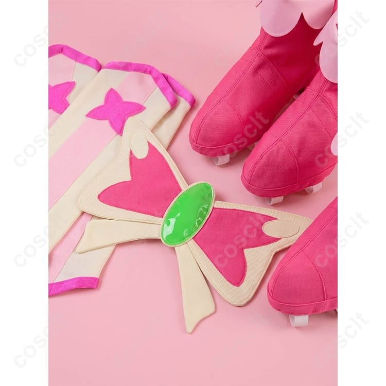 Yes！プリキュア5GoGo！ キュアドリーム変身後コスプレ衣装｜軽やかで撮影映えする7点セット - 4枚目の画像