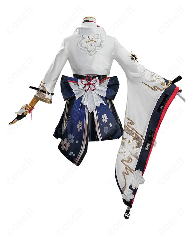 崩壊:スターレイル 緋英 バニーコスプレ衣装の背面全体と背部装飾