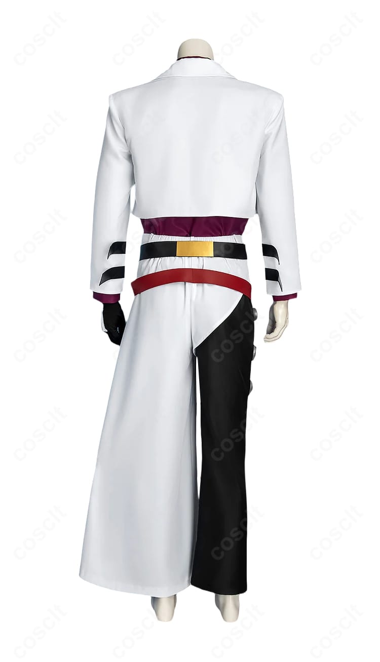 ヴェノム ファントムVer.コスプレ衣装の背面全体。ジャケットとボトムの後ろ姿を確認できる画像