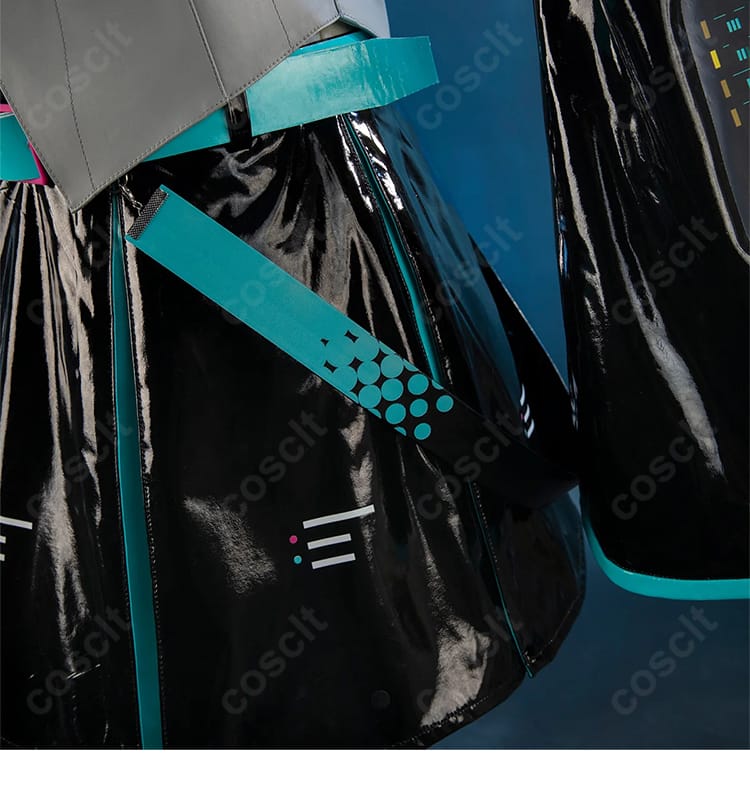 初音ミク V6 コスプレ衣装のスカート装飾部分のディテール