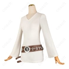 ONE PIECE ナミ コスプレ衣装｜白ワンピースで爽やかに映える上品な一着 - 2枚目の画像（サムネイル）