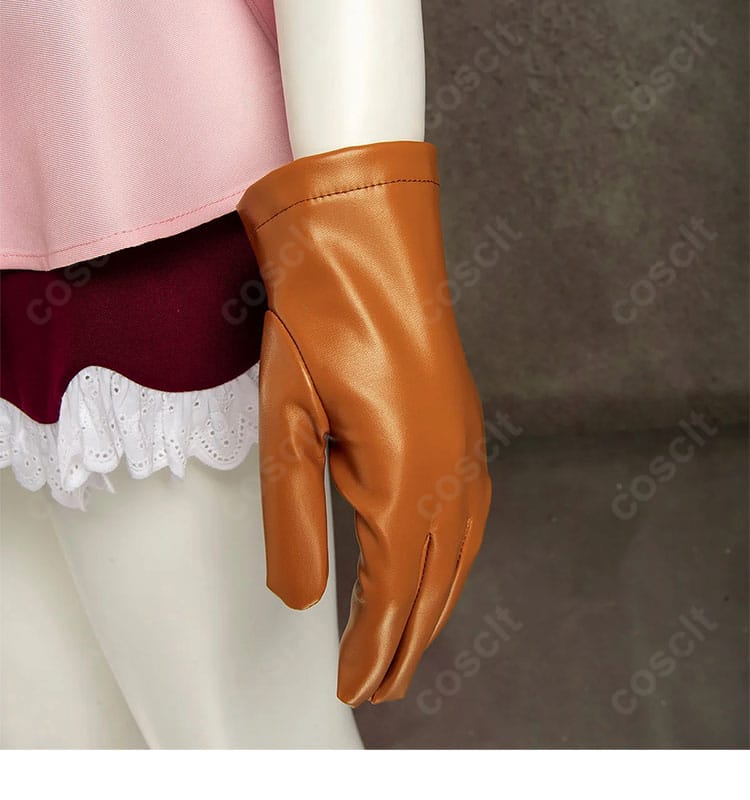 コアラ コスプレ衣装に付属する手袋の装飾ディテール