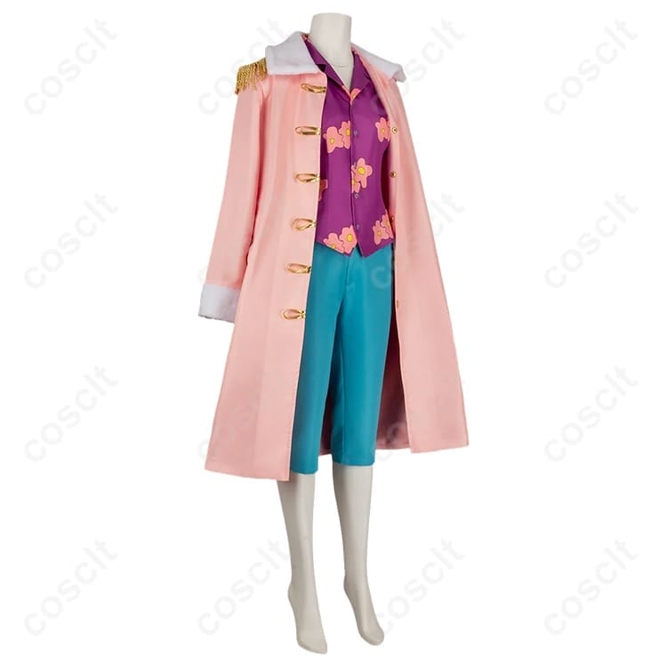 ONE PIECE たしぎ 海軍G-5支部大佐Ver.コスプレ衣装｜撮影に映える制服セット - 2枚目の画像