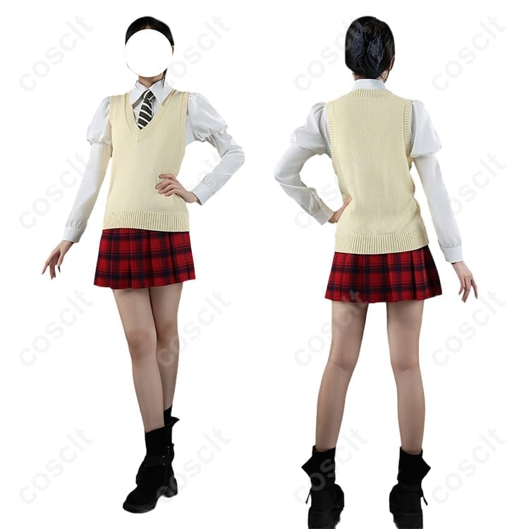 SOUL EATER マカ＝アルバーン 死武専制服Ver.コスプレ衣装｜撮影・イベントに映える一着 - 3枚目の画像