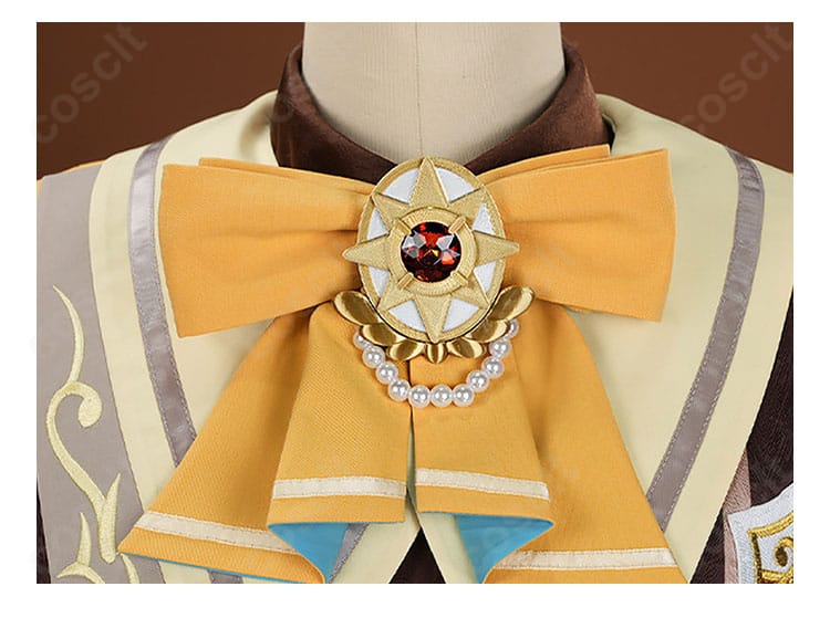 Ra*bits MMコスプレ衣装のリボンタイと首元装飾の詳細