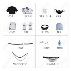 Identity V 第五人格 納棺師 Teal コスプレ衣装｜小物充実の高再現モデル - 6枚目の画像（サムネイル）