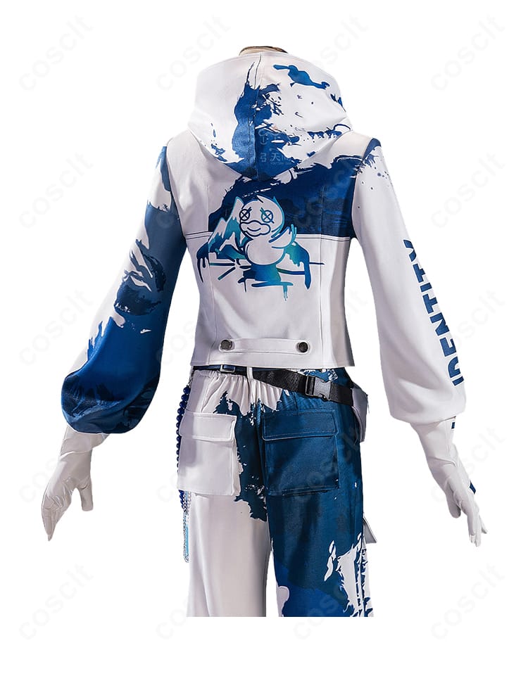 第五人格 納棺師「Teal」コスプレ衣装の背面デザインとシルエット