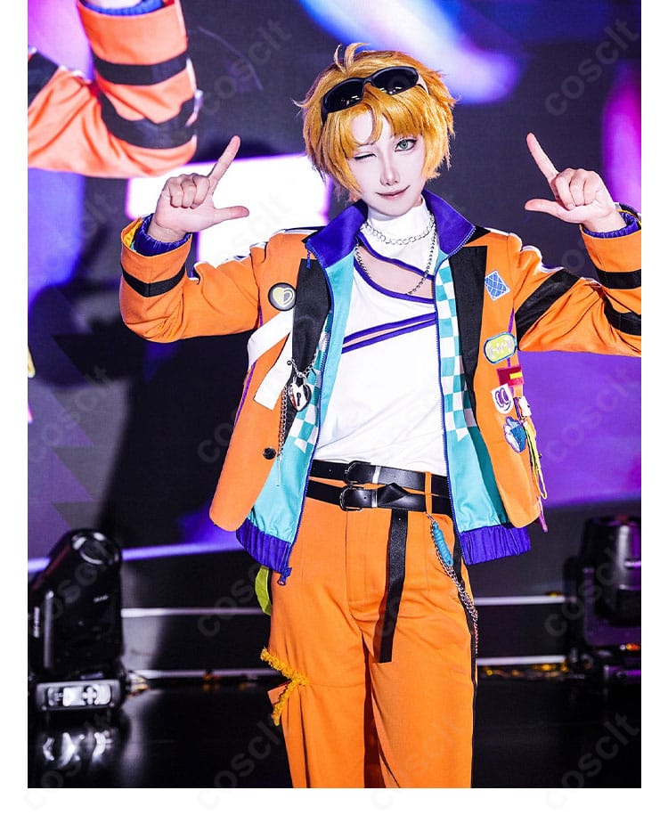 MM Trickstarコスプレ衣装の着用イメージとパンツ・腰回り装飾の組み合わせ