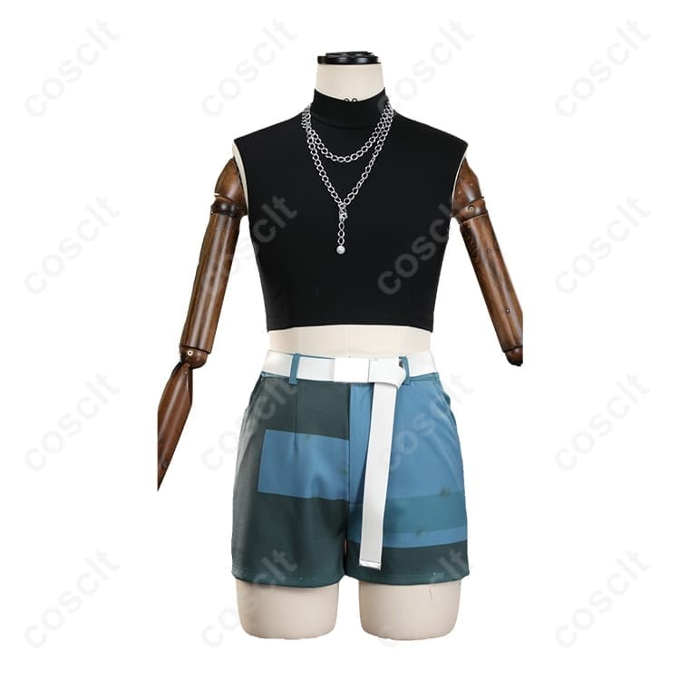 プロセカ 小豆沢こはね ROOKIE SURVIVOR コスプレ衣装｜快適な高再現セット - 3枚目の画像