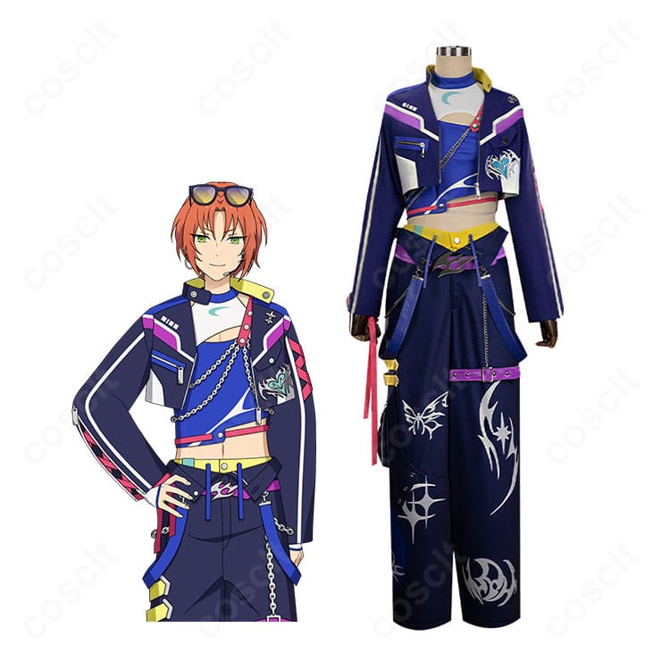 『あんさんぶるスターズ!!』月永レオのキャラクターイメージとMM Knightsコスプレ衣装一式