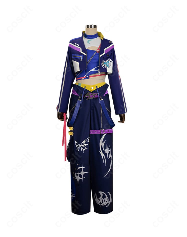 月永レオMM Knightsコスプレ衣装の正面デザインとセット全体