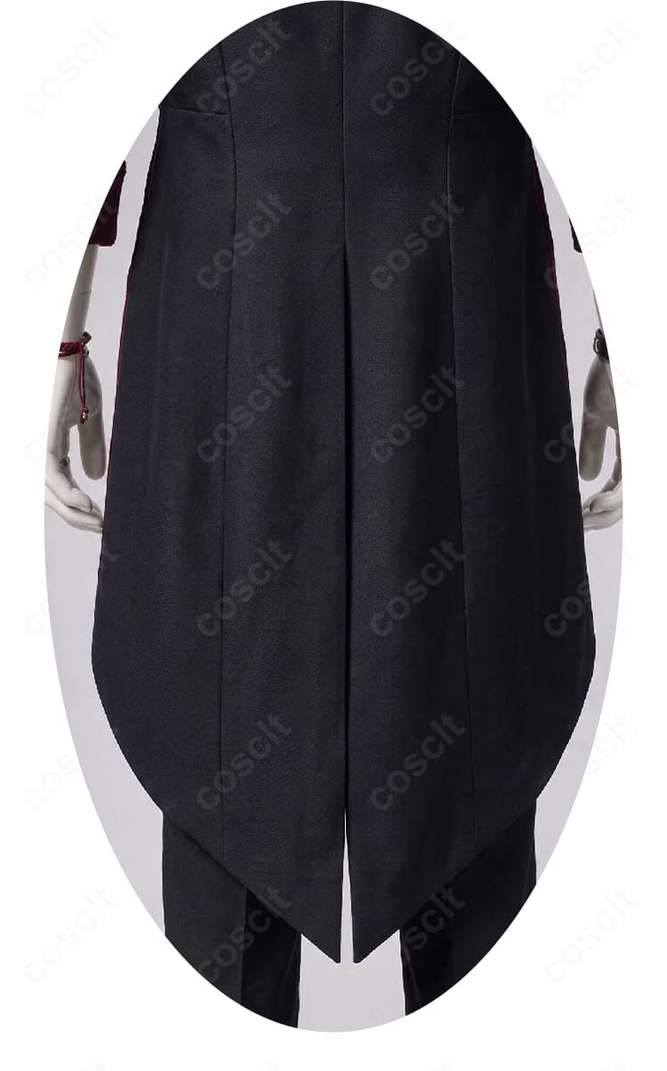VOLTACTION制服ジャケット背面の裾とシルエットのディテール