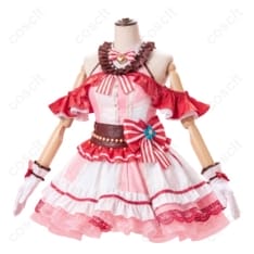 ガルパ 丸山彩 コスプレ衣装｜軽やかな着心地と華やかなフリルを楽しめる一着 - 1枚目の画像（サムネイル）