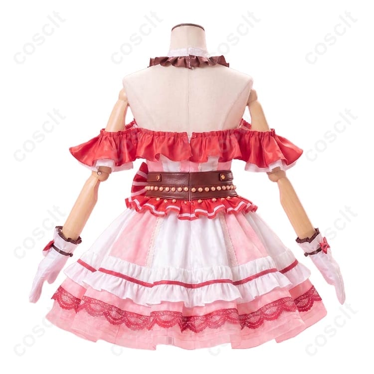 ガルパ 丸山彩 コスプレ衣装｜軽やかな着心地と華やかなフリルを楽しめる一着 - 2枚目の画像