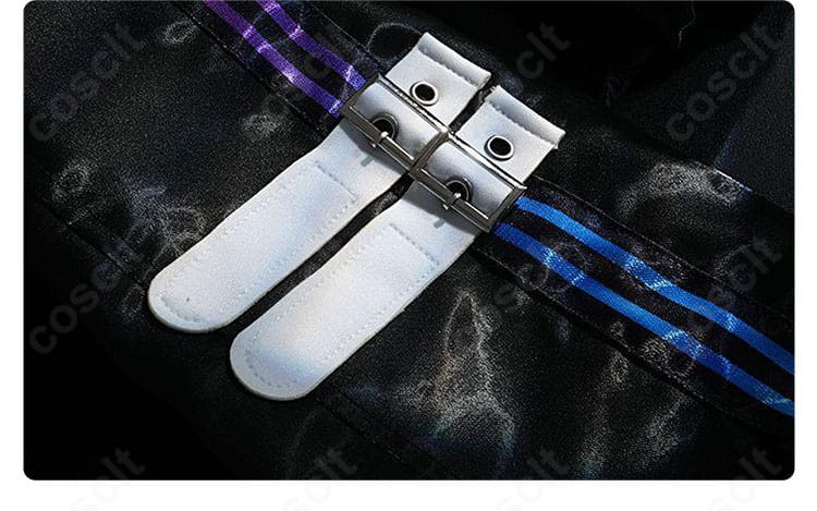 銀狼LV.999衣装ジャケットの袖とアームカバーの装飾