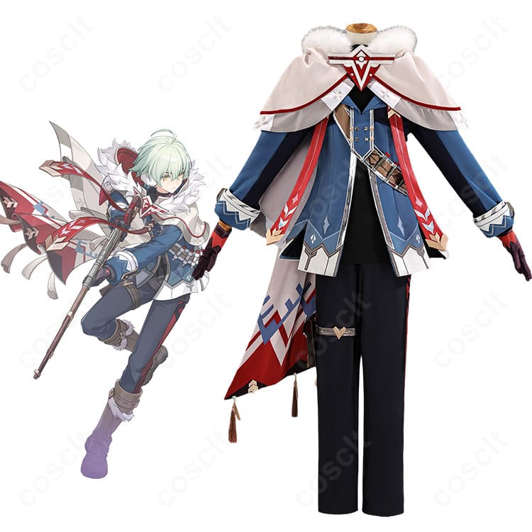 原神 アリョーシャのキャラクターイメージとコスプレ衣装の全体デザイン