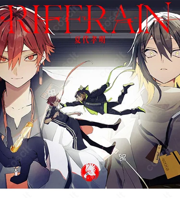 『maimai でらっくす CiRCLE PLUS』アカツキのRIFFRAIN人物ビジュアル