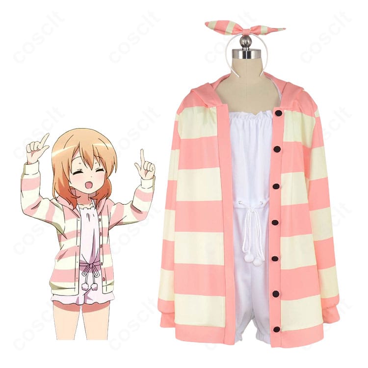 『ご注文はうさぎですか？』保登心愛のキャラクターイメージと部屋着・パジャマVer.コスプレ衣装