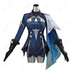 原神 蛍 冬の夜を狩る者 コスプレ衣装｜美しいシルエットと豪華装飾で撮影映え - 1枚目の画像（サムネイル）