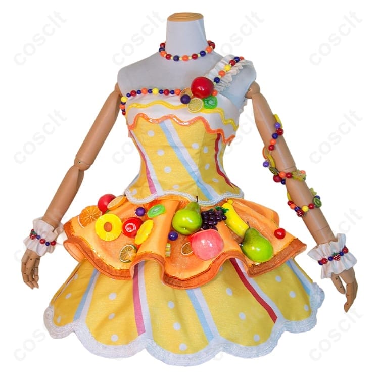 アイカツ！有栖川おとめ トロピカルバスケットコーデ コスプレ衣装｜小物付き高再現モデル - 2枚目の画像