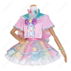 アイドルタイムプリパラ 夢川ゆい コスプレ衣装｜軽やかな着心地と華やかな再現性 - 2枚目の画像（サムネイル）