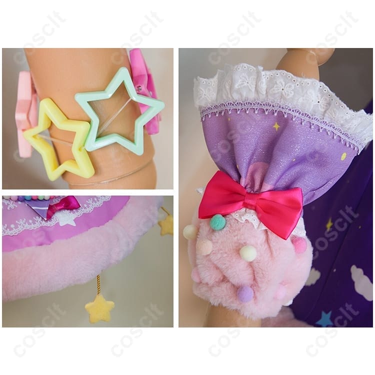 アイカツスターズ！ 花園きらら コスプレ衣装｜華やかなスイートドリームスコーデ - 6枚目の画像