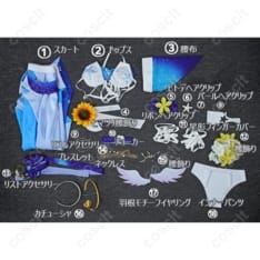 崩壊：スターレイル ロビン 夏空の歌 コスプレ衣装｜軽やかな着心地と華やかな高再現デザイン - 6枚目の画像（サムネイル）