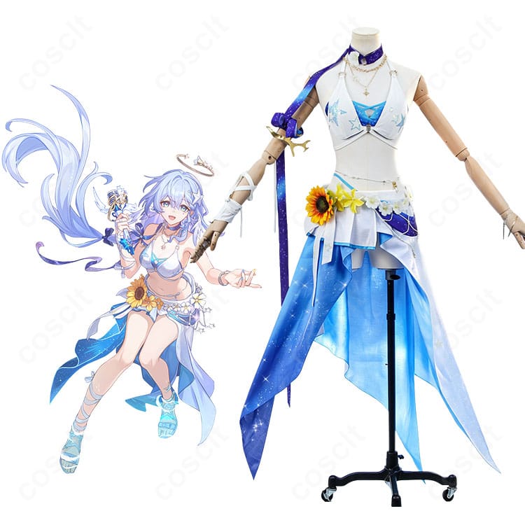 『崩壊:スターレイル』ロビンと夏空の歌コスプレ衣装の全体イメージ