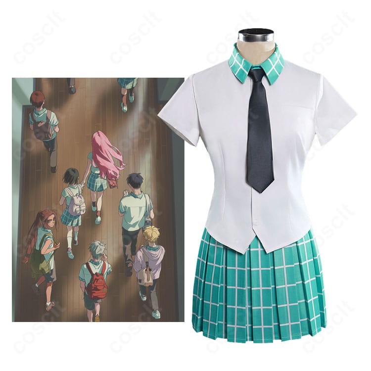 ALIEN STAGE Zombie Stageの登場人物イメージとアナクト芸高映画鑑賞部制服の商品構成