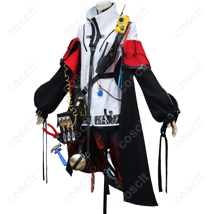 アークナイツ クロージャ通常衣装 コスプレ衣装｜角・工具小物付き高再現セット - 2枚目の画像