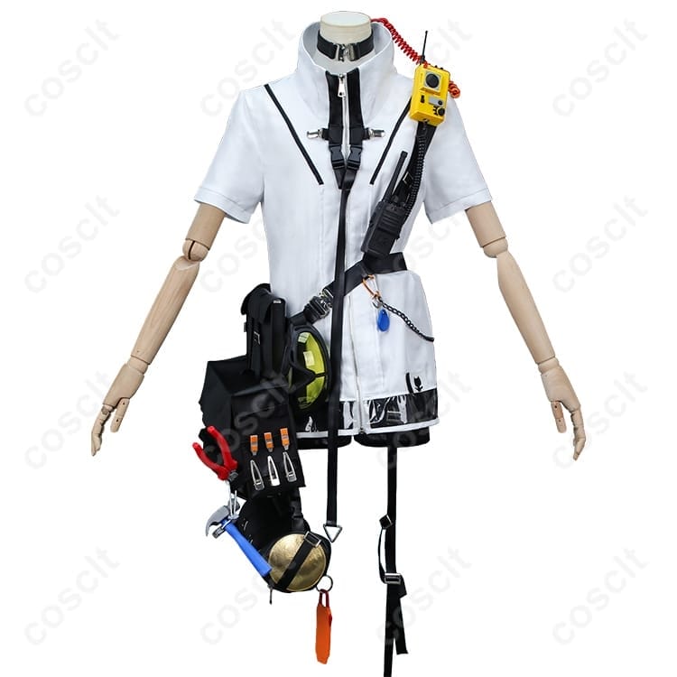 アークナイツ クロージャ通常衣装 コスプレ衣装｜角・工具小物付き高再現セット - 4枚目の画像