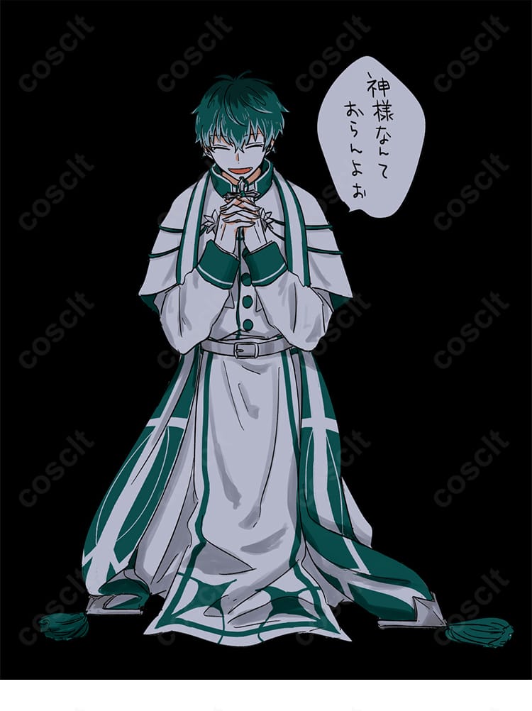 白膠木簓 9周年記念PRIEST Ver.オーダーメイド対応コスプレ衣装