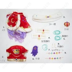 アイカツ！ 神崎美月 ロイヤルムーンコーデ コスプレ衣装｜華やかな撮影映え仕様 - 7枚目の画像（サムネイル）