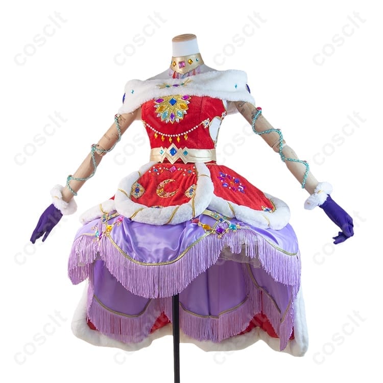 アイカツ！ 神崎美月 ロイヤルムーンコーデ コスプレ衣装｜華やかな撮影映え仕様 - 2枚目の画像