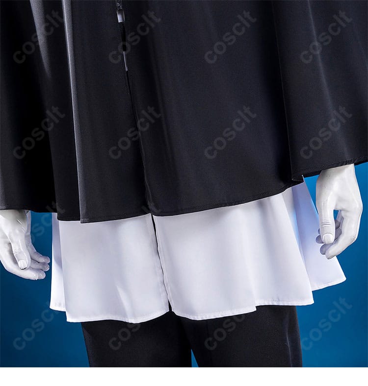 漆羽洋児コスプレ衣装の裾周りに施された装飾