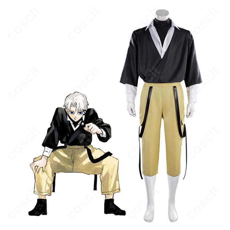 『カグラバチ』漣伯理のキャラクターイメージとコスプレ衣装の全体デザイン