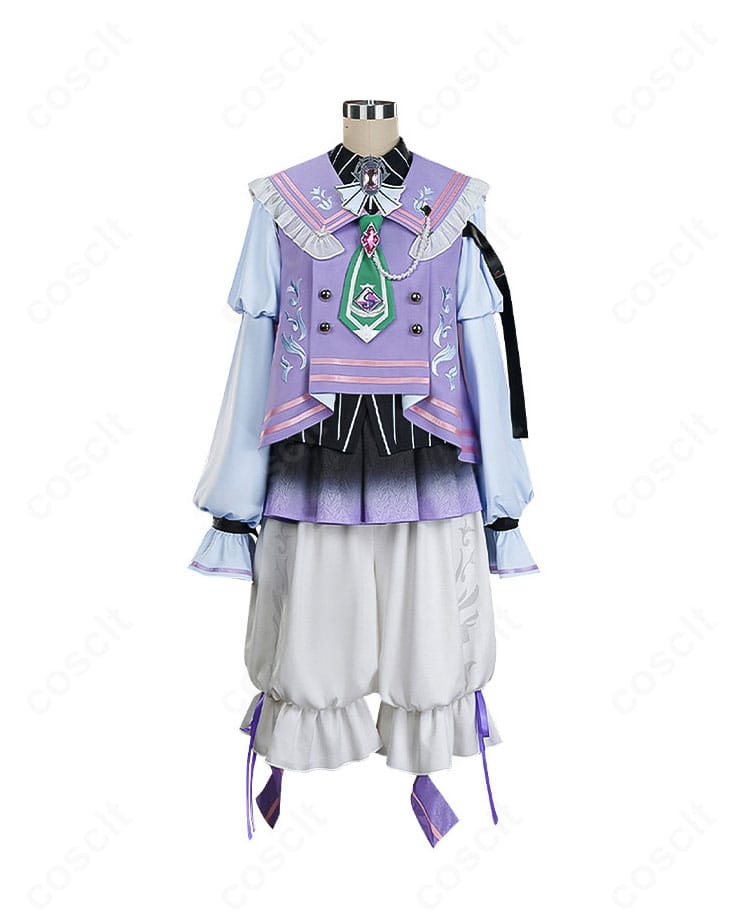 花群冬芽(ユメ)のキャラクタービジュアルとMM Special for Princess!衣装の正面全体
