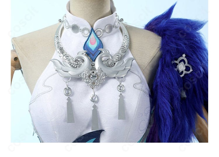 爻光コスプレ衣装に付属するネックレスの正面装飾