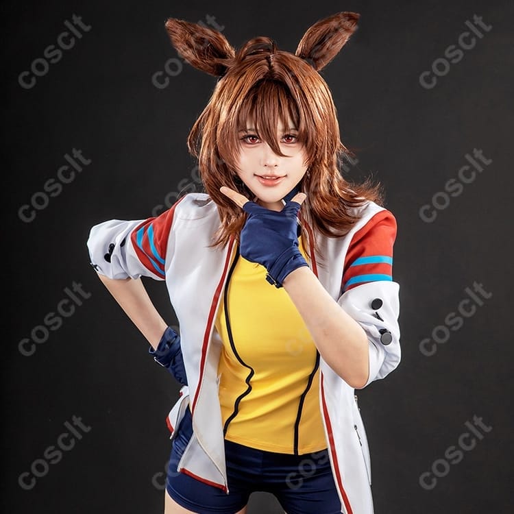 ウマ娘 アグネスタキオン コスプレ衣装｜軽やかに着られるファンデザイン5点セット - 6枚目の画像