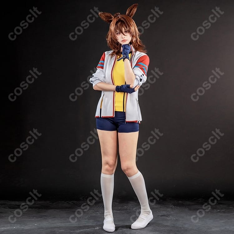 ウマ娘 アグネスタキオン コスプレ衣装｜軽やかに着られるファンデザイン5点セット - 4枚目の画像