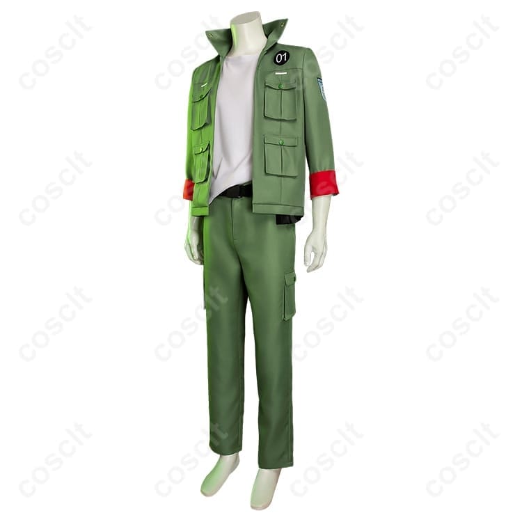 家庭教師ヒットマンREBORN! コロネロ コスプレ衣装｜撮影に映える軍服風5点セット - 2枚目の画像