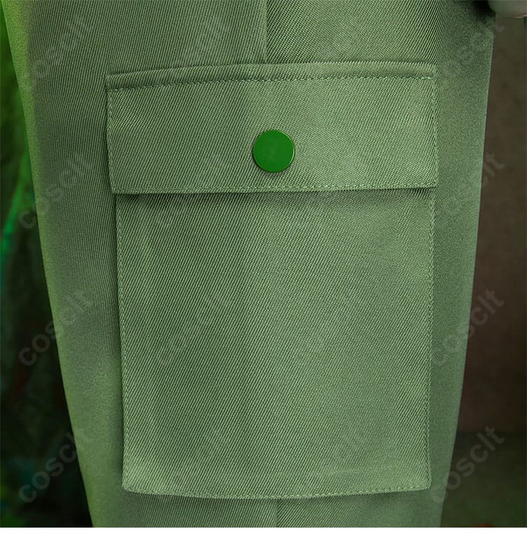 コロネロ コスプレ衣装のジャケットポケット細部