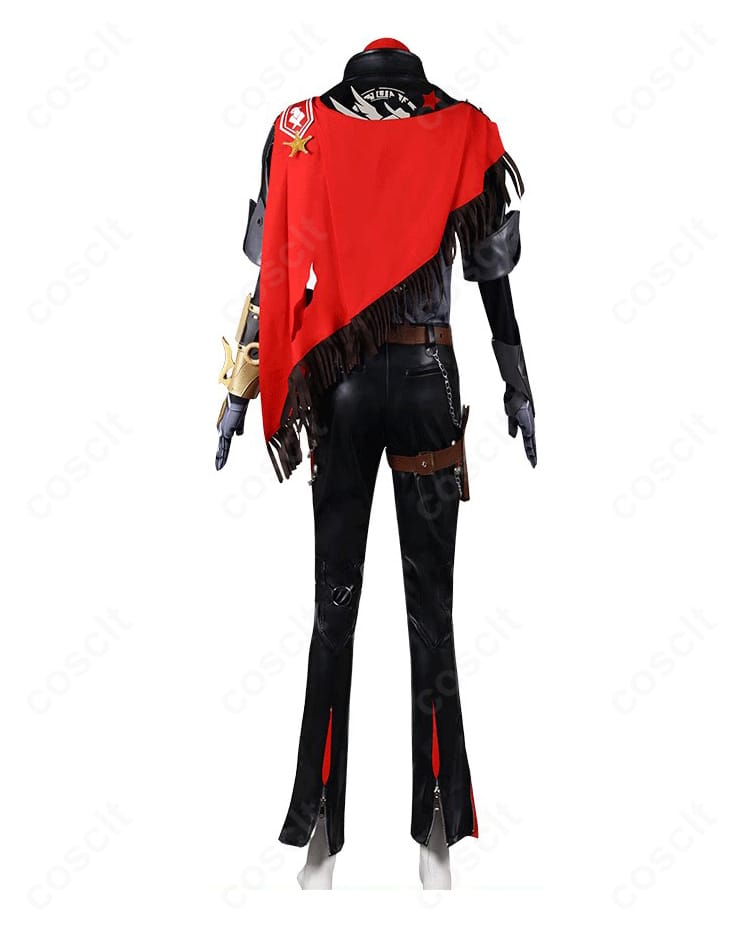 ブートヒル コスプレ衣装の背面構造とロングシルエット