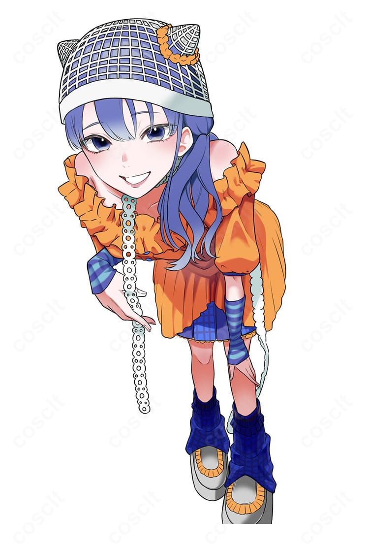 にじさんじ 先斗寧 メランコリックオレンジ コスプレ衣装に付属する帽子の細部