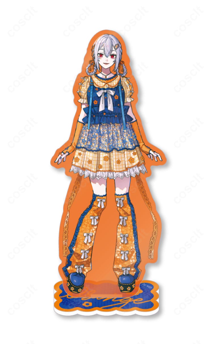 にじさんじ 葉加瀬冬雪 メランコリックオレンジ コスプレ衣装のキャラクター着用イメージ