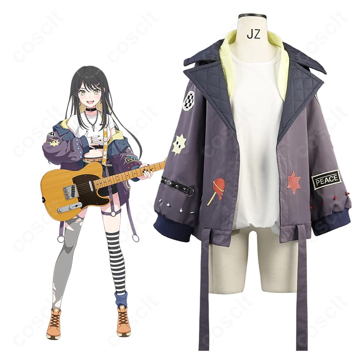 BanG Dream! Our Notes 須賀蕾叶のキャラクターイメージと一家Dumb Rock!コート衣装