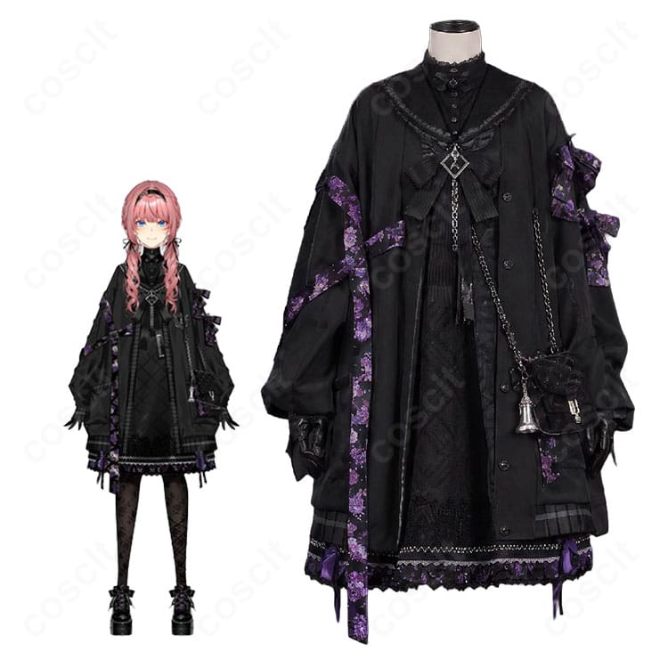 ホロライブ 鷹嶺ルイのキャラクタービジュアルと2026新衣装コスプレ衣装の全体構成