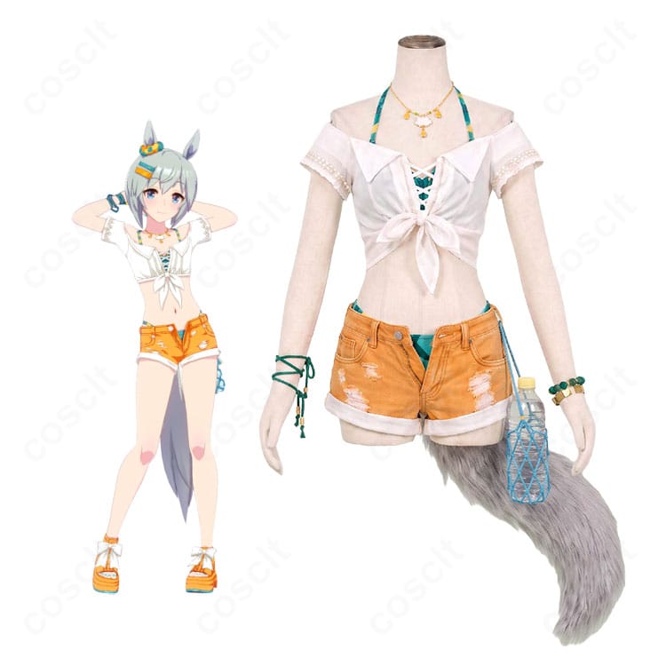 ウマ娘 プリティーダービー セイウンスカイ［渚のきまぐれオランジュ］のキャラクターイメージと水着コスプレ衣装