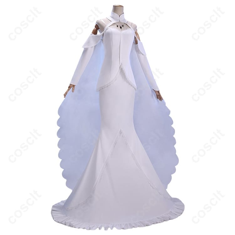 Re:ゼロ エミリア 花嫁姿 コスプレ衣装｜上品な再現度と軽やかな着心地 - 2枚目の画像