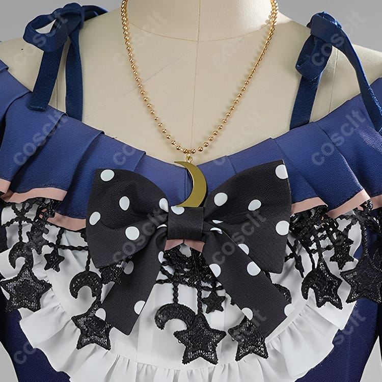 魔法少女ノ魔女裁判 夏目アンアン コスプレ衣装｜装飾まで映える華やかな5点セット - 4枚目の画像
